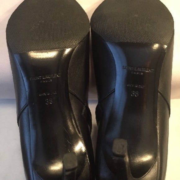 Saint Laurent - Black Buckle Booties US 8 | IT 38 - Picture 6 of 6